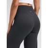image:imageCRZ YOGA Softretch Wide Leg Pants 283032  No Front Seam Ultimate Comfort Next to Skin Yoga Casual High Waisted for WomenMysterious Grey
