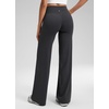 image:imageCRZ YOGA Softretch Wide Leg Pants 283032  No Front Seam Ultimate Comfort Next to Skin Yoga Casual High Waisted for WomenMysterious Grey
