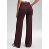 image:imageCRZ YOGA Softretch Wide Leg Pants 283032  No Front Seam Ultimate Comfort Next to Skin Yoga Casual High Waisted for WomenRipe Plum
