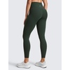 image:imageCRZ YOGA SculptAir No Front Seam Leggings 25  Breathable Long Lasting Support Training High Waisted for WomenLegend Green
