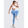 image:imageCRZ YOGA SculptAir No Front Seam Leggings 25  Breathable Long Lasting Support Training High Waisted for WomenParty Blue