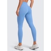 image:imageCRZ YOGA SculptAir No Front Seam Leggings 25  Breathable Long Lasting Support Training High Waisted for WomenParty Blue
