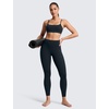 image:imageCRZ YOGA SculptAir No Front Seam Leggings 25  Breathable Long Lasting Support Training High Waisted for WomenTrue Navy