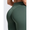 image:imageCRZ YOGA Secretsculpt Minor Leggings 25  No butt scrunch still flattering glutes Booty Lifting Softretch Ultimate Comfort Next to Skin Yoga No Front SeamDark Forest Green