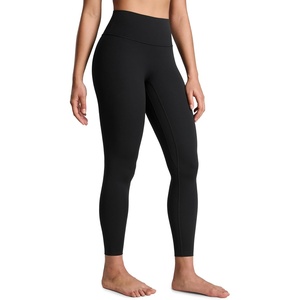 image:imageCRZ YOGA SculptAir No Front Seam Leggings 25  Breathable Long Lasting Support Training High Waisted for WomenBlack
